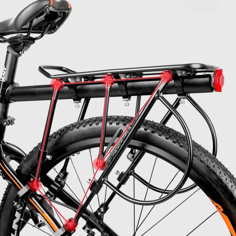 Cargo Rack Aluminum - Bike Rear Seat Rack Aluminum Alloy