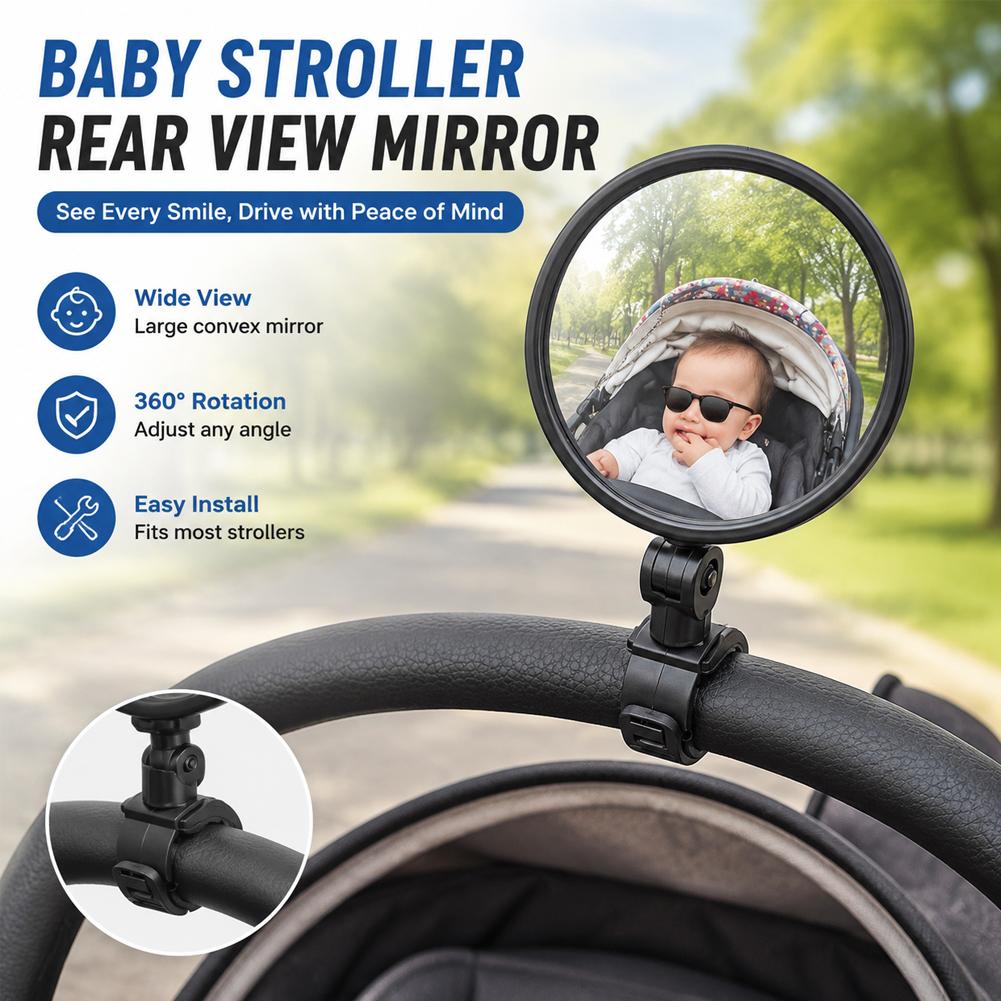 2Pcs Bike Mirror Adjustable Ha - огляд і ціна Mirror Handlebar Convex