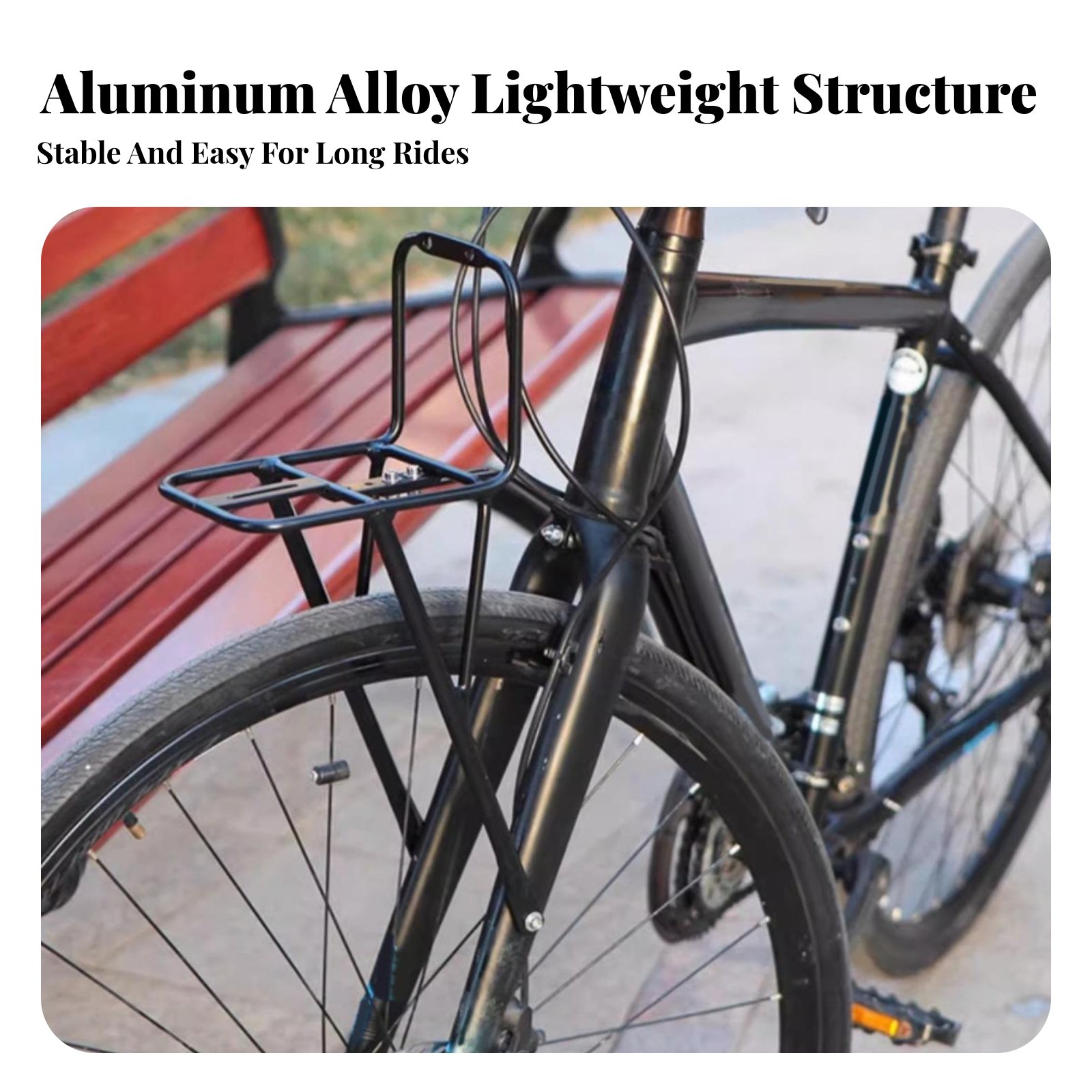Bike Front Luggage Rack Lightw - огляд і ціна Cargo Rack Aluminum