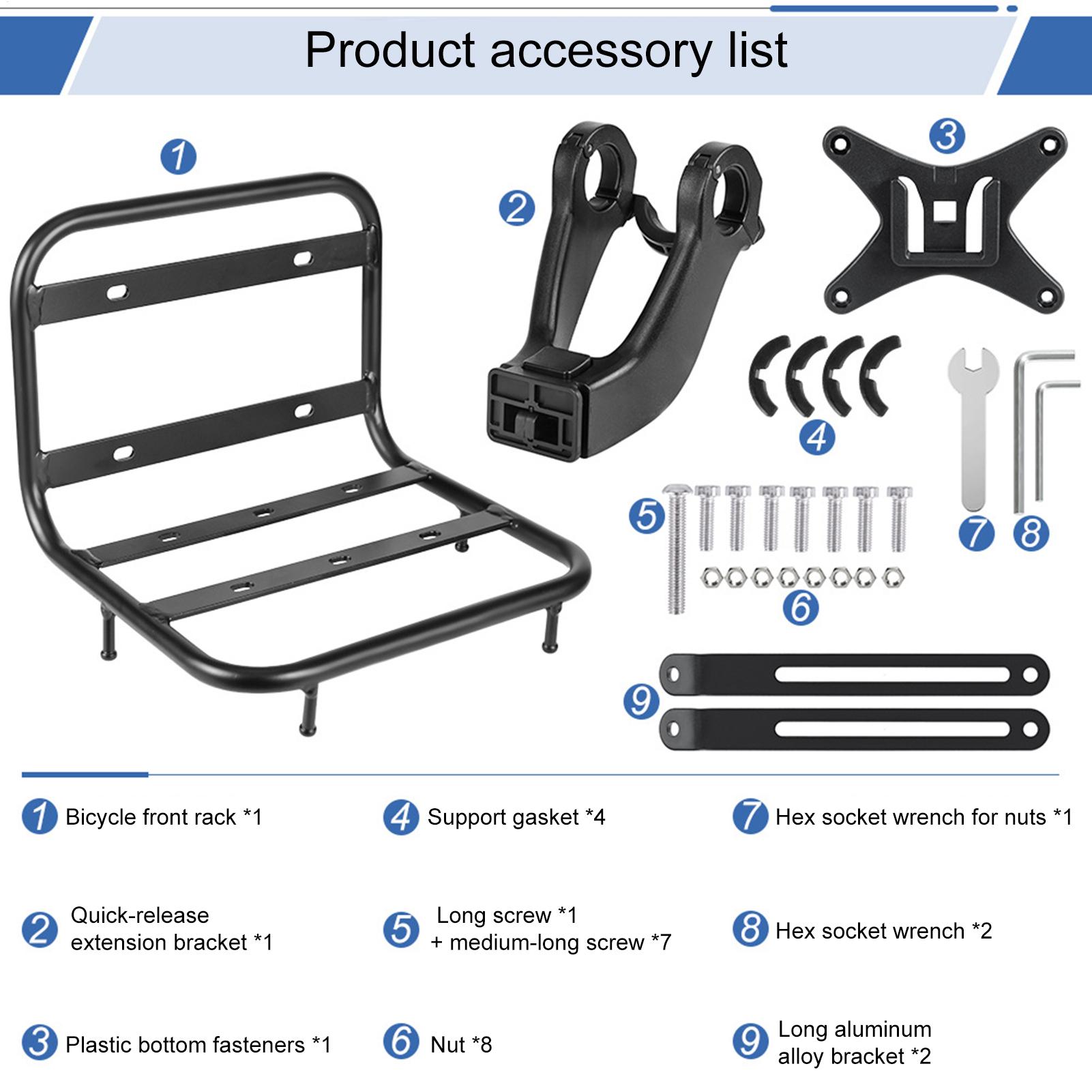 Front Bike Rack Quick Release  - огляд і ціна Cargo Rack Aluminum