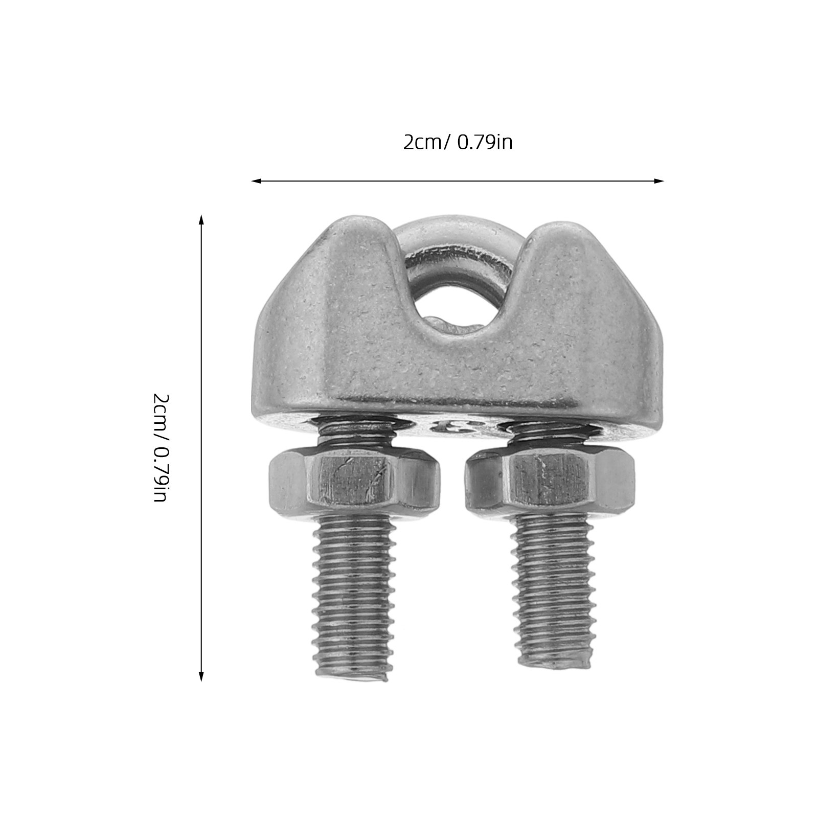 24Pcs Stainless Steel Wire Rop - огляд і ціна U Lock Heavy Duty