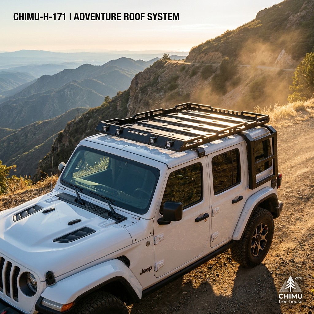 【CHIMU HOME】 for Wrangler JL J - огляд і ціна Cargo Rack Aluminum
