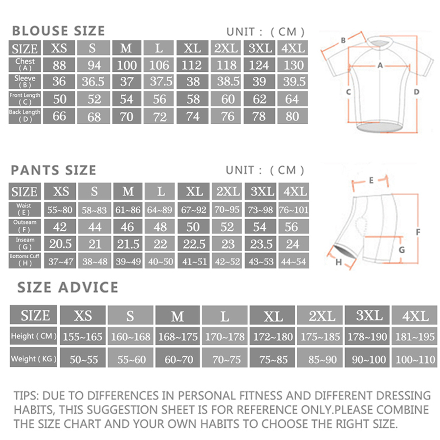 Rcn Rvouei Cycling Jersey Set  - огляд і ціна Cycling Commuter Shorts