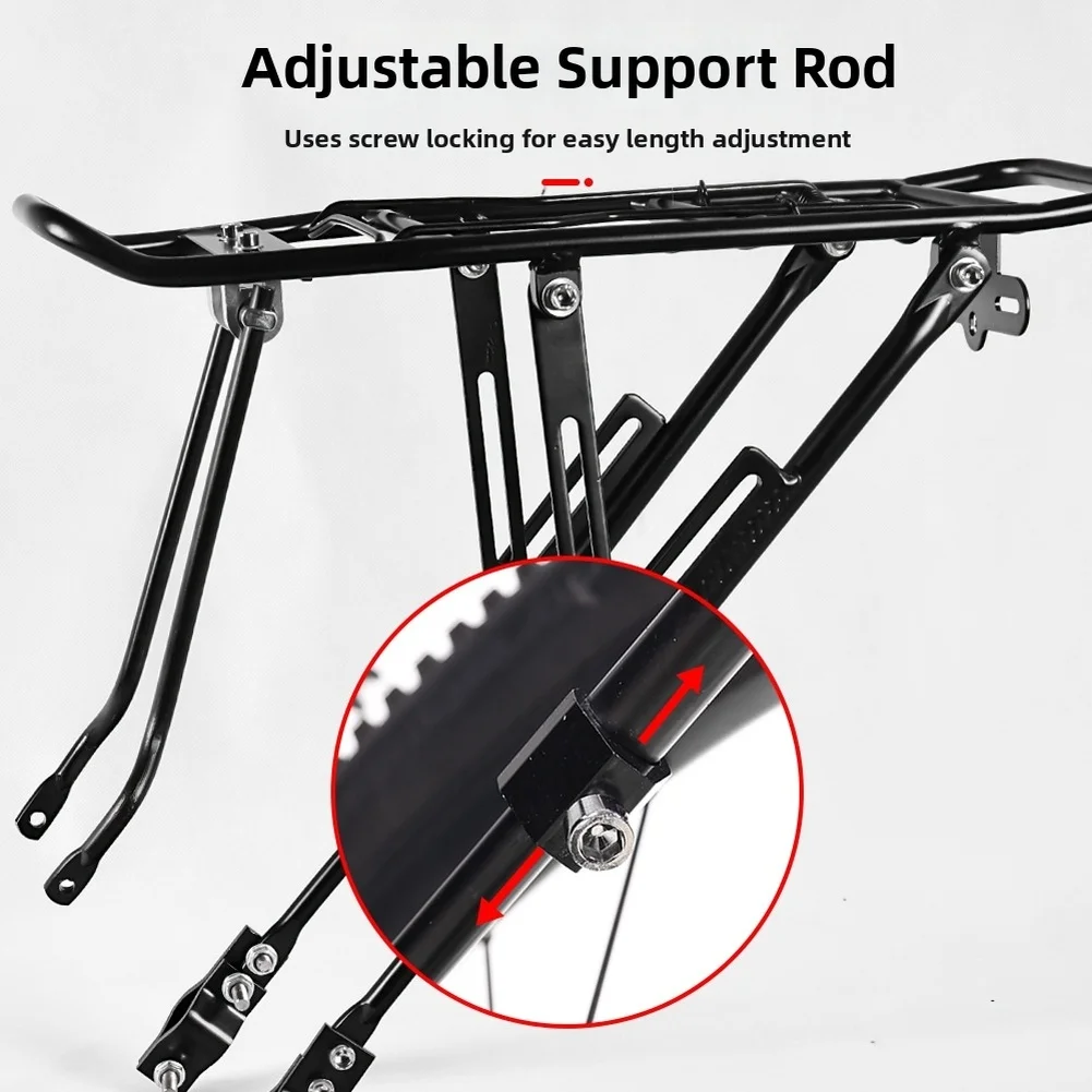 Bike Rear Rack For Disc Brake  - огляд і ціна Cargo Rack Aluminum