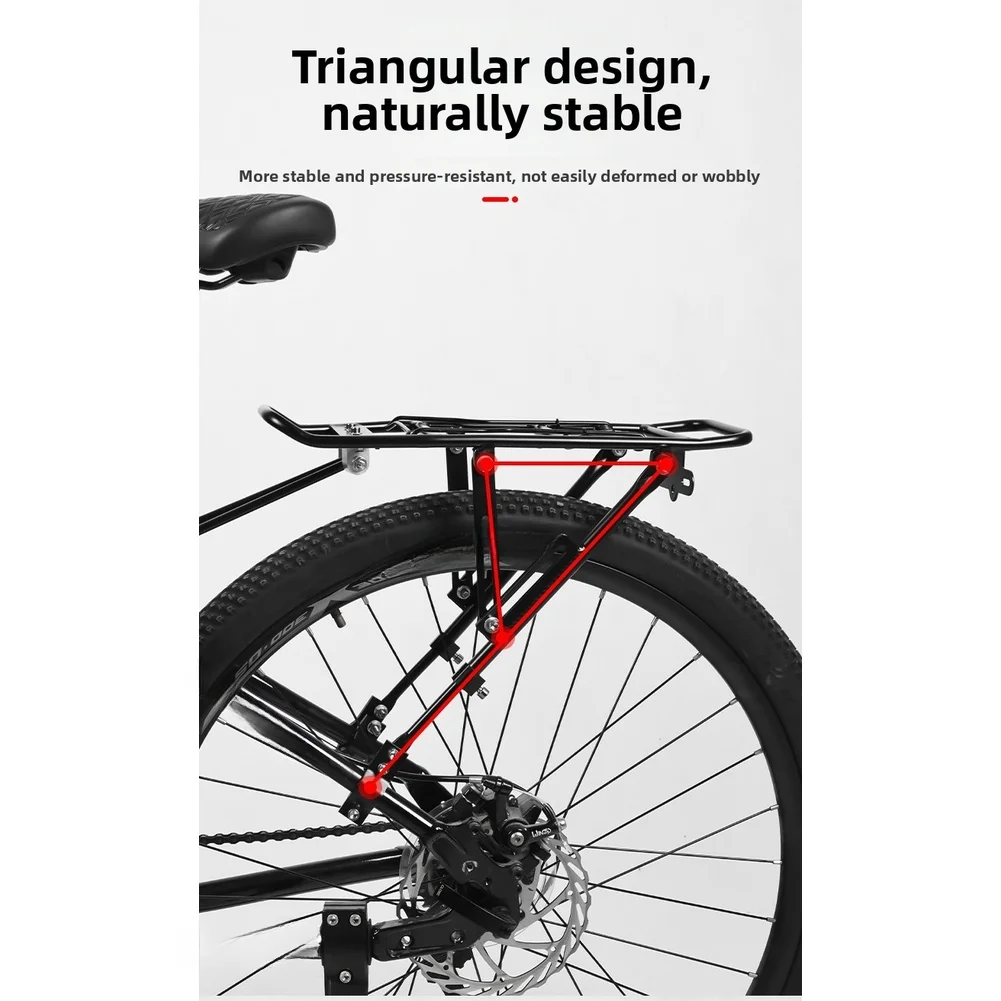 Bike Rear Rack For Disc Brake  - огляд і ціна Cargo Rack Aluminum